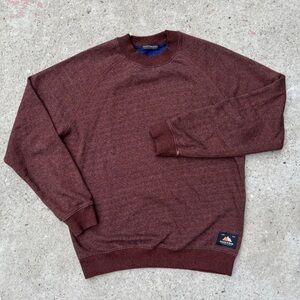 Scotch & Soda Red Rust Knitted Pullover Sweatshirt Mens M K22 Flecked Crewneck